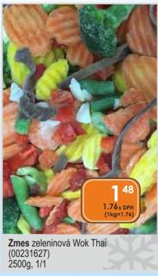 Zmes zeleninová Wok Thai