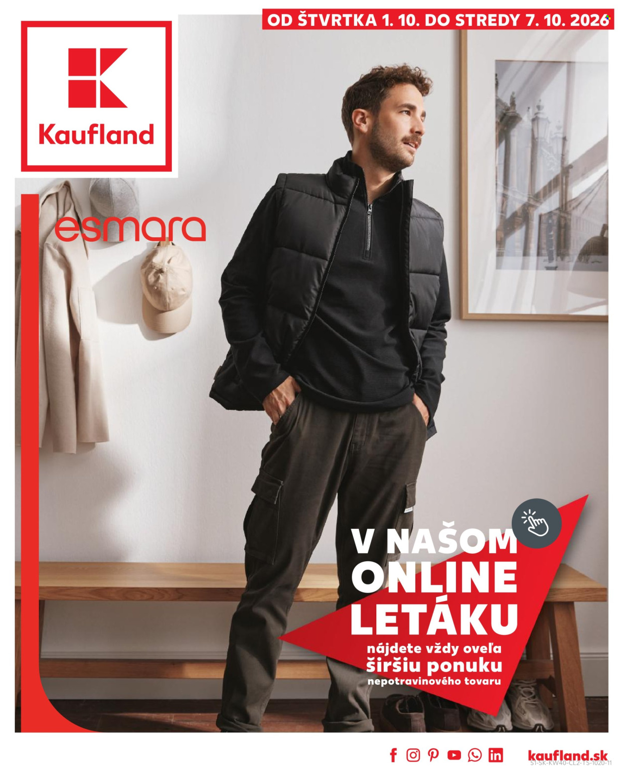 Leták Kaufland - 1.10.2026 - 7.10.2026. Strana 1