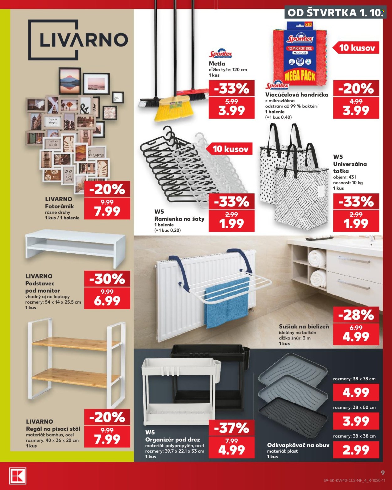 Leták Kaufland - 1.10.2026 - 7.10.2026. Strana 9