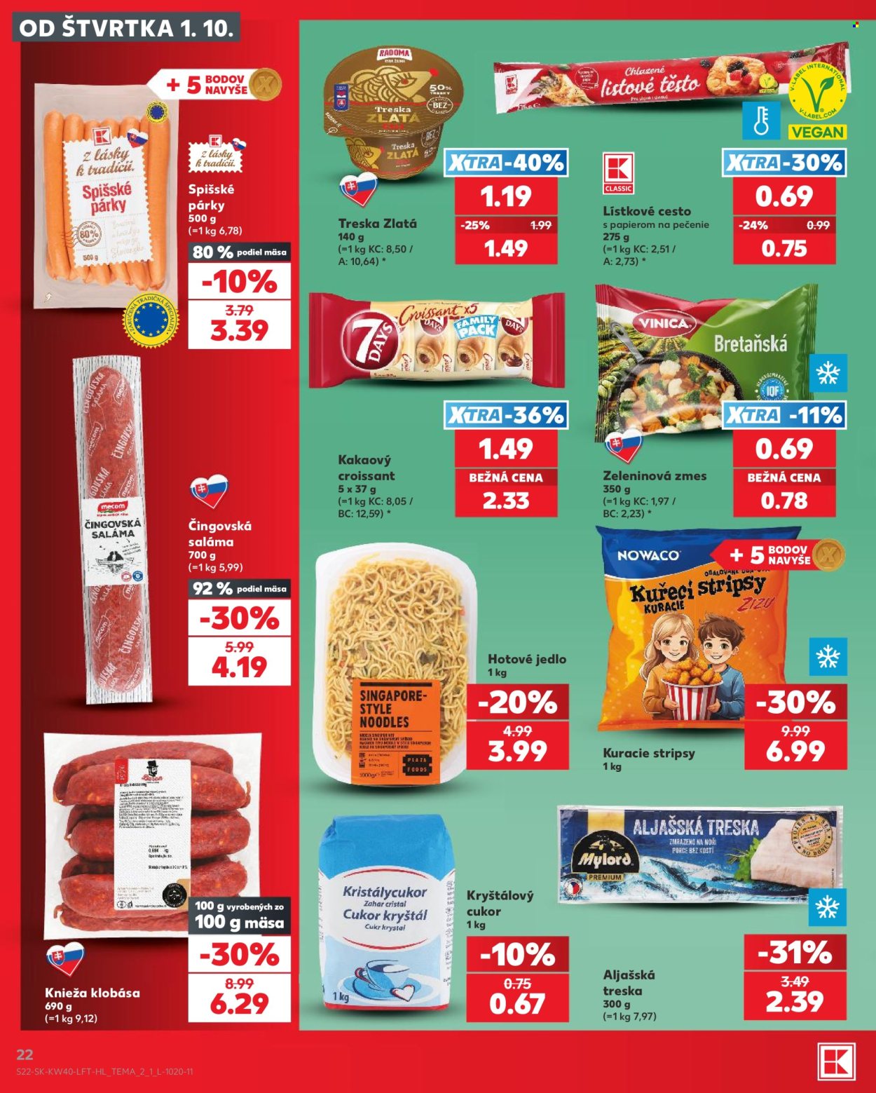 Leták Kaufland - 1.10.2026 - 7.10.2026. Strana 22