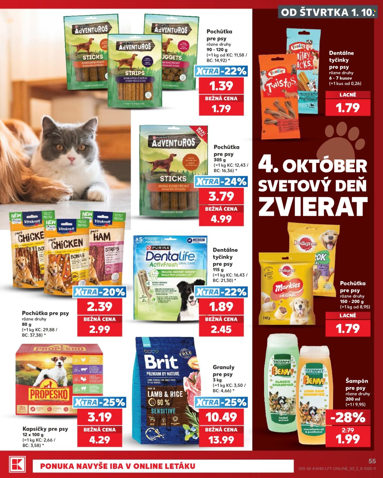 Leták Kaufland - 1.10.2026 - 7.10.2026. Strana 55
