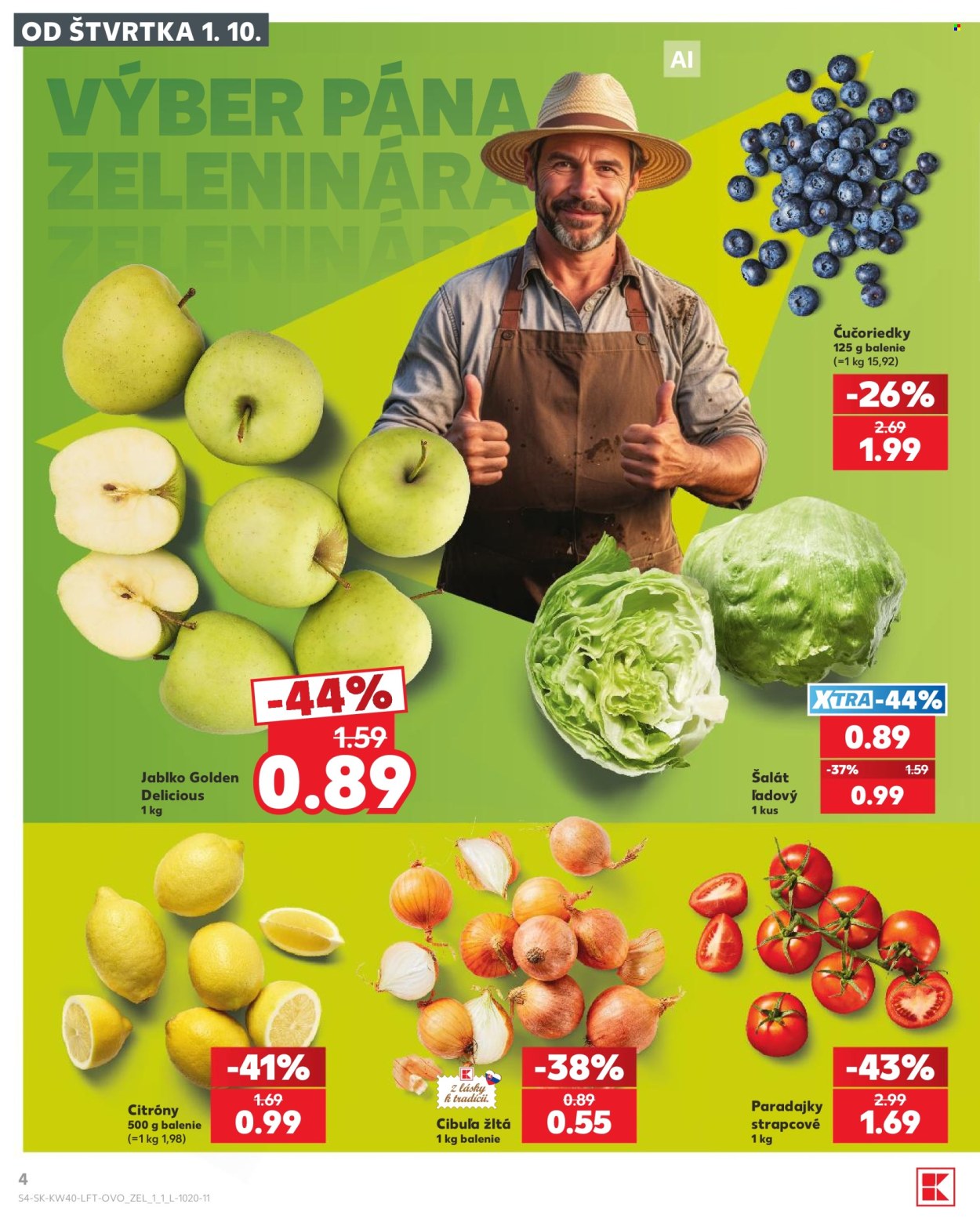 Leták Kaufland - 1.10.2026 - 7.10.2026. Strana 4