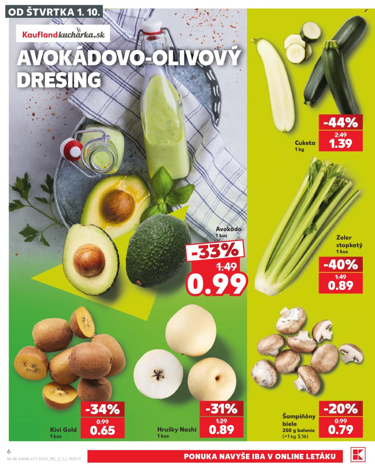Leták Kaufland - 1.10.2026 - 7.10.2026. Strana 6