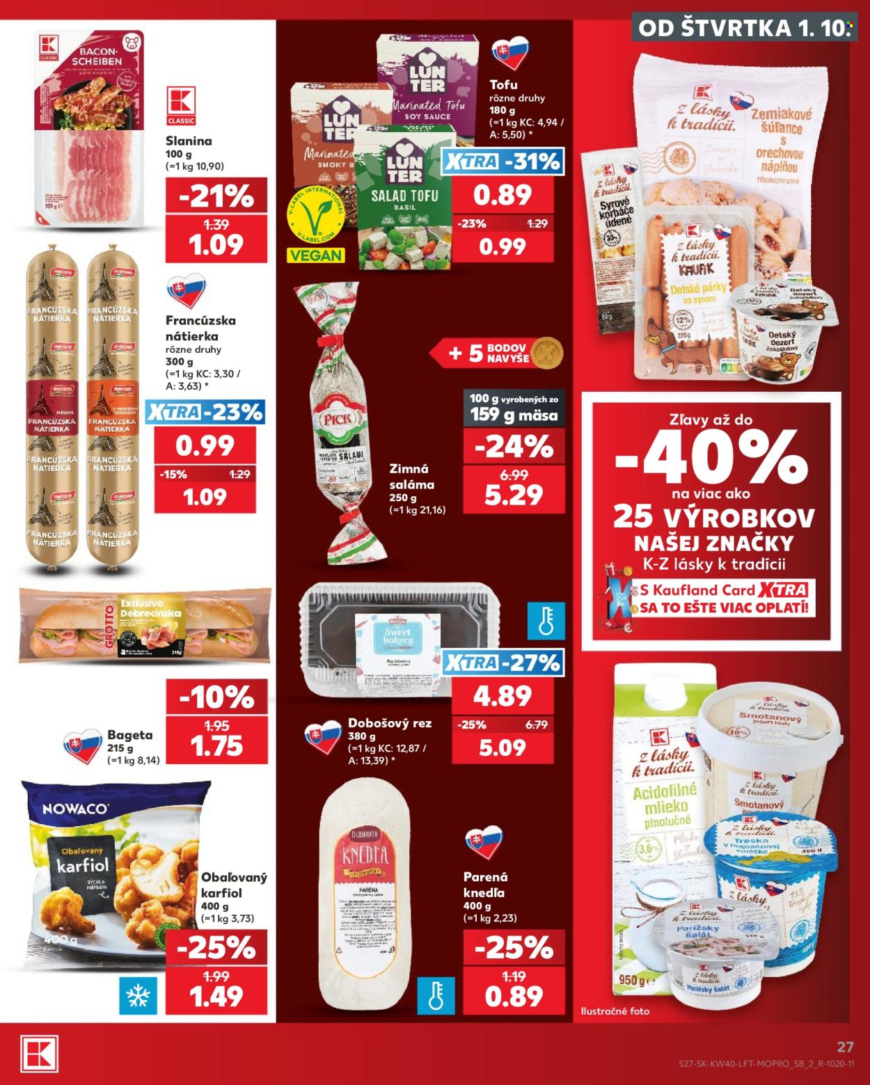 Leták Kaufland - 1.10.2026 - 7.10.2026. Strana 27