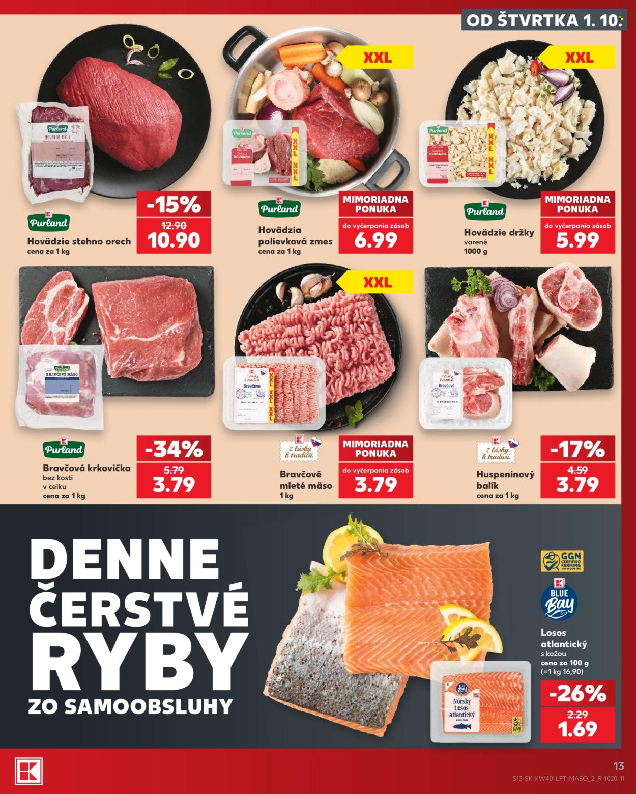 Leták Kaufland - 1.10.2026 - 7.10.2026. Strana 13