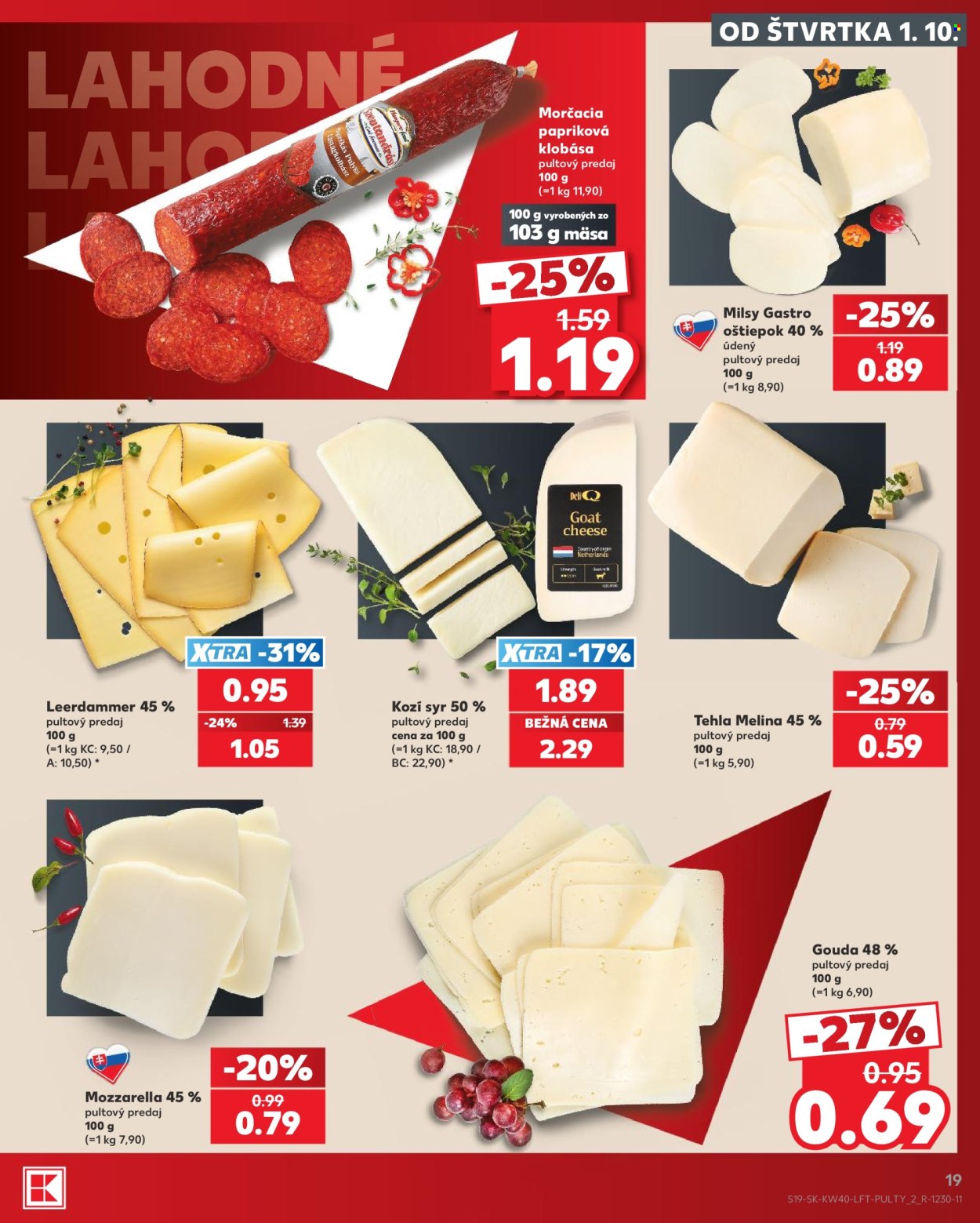 Leták Kaufland - 1.10.2026 - 7.10.2026. Strana 19