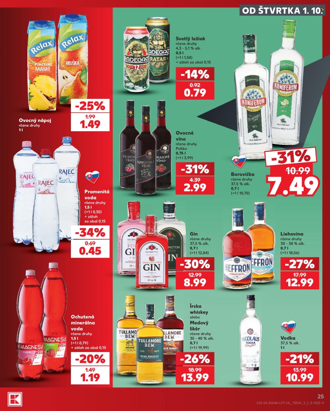 Leták Kaufland - 1.10.2026 - 7.10.2026. Strana 25