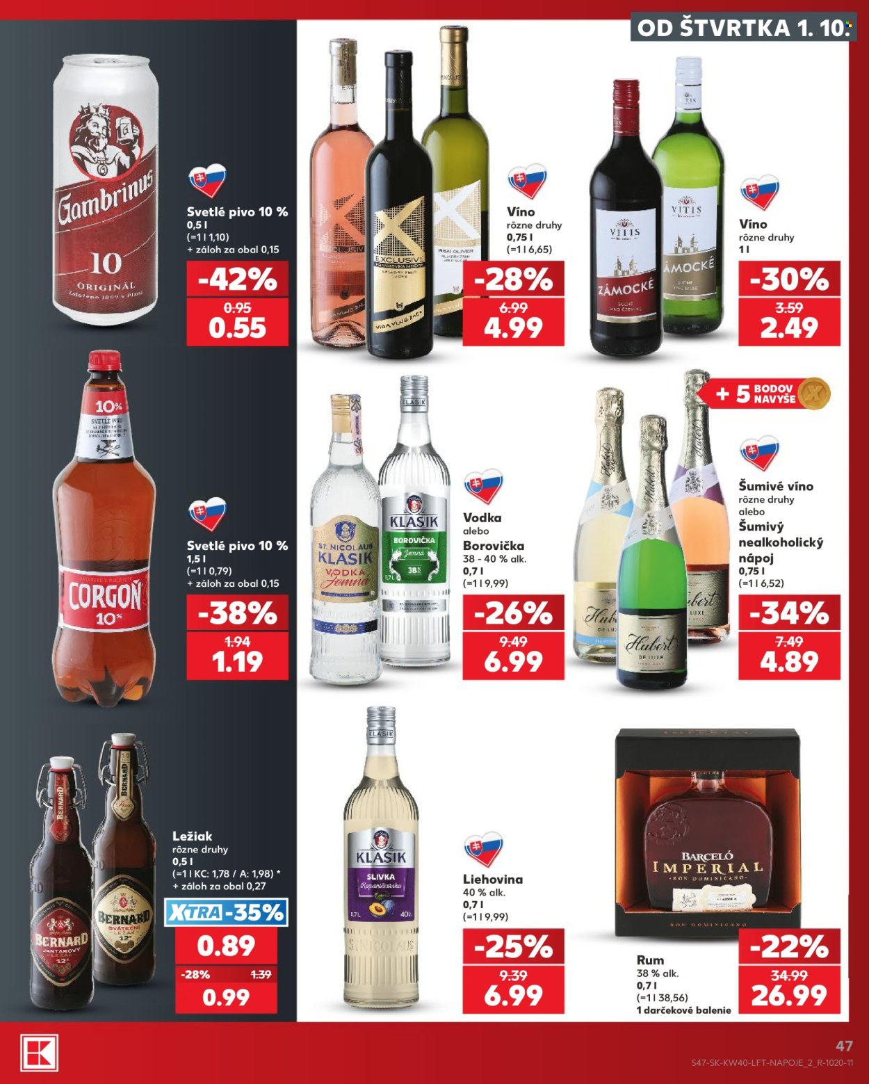 Leták Kaufland - 1.10.2026 - 7.10.2026. Strana 47
