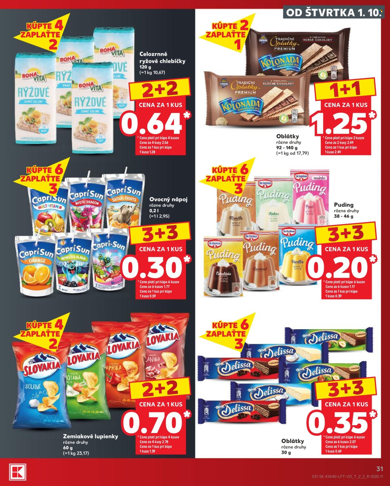 Leták Kaufland - 1.10.2026 - 7.10.2026. Strana 31