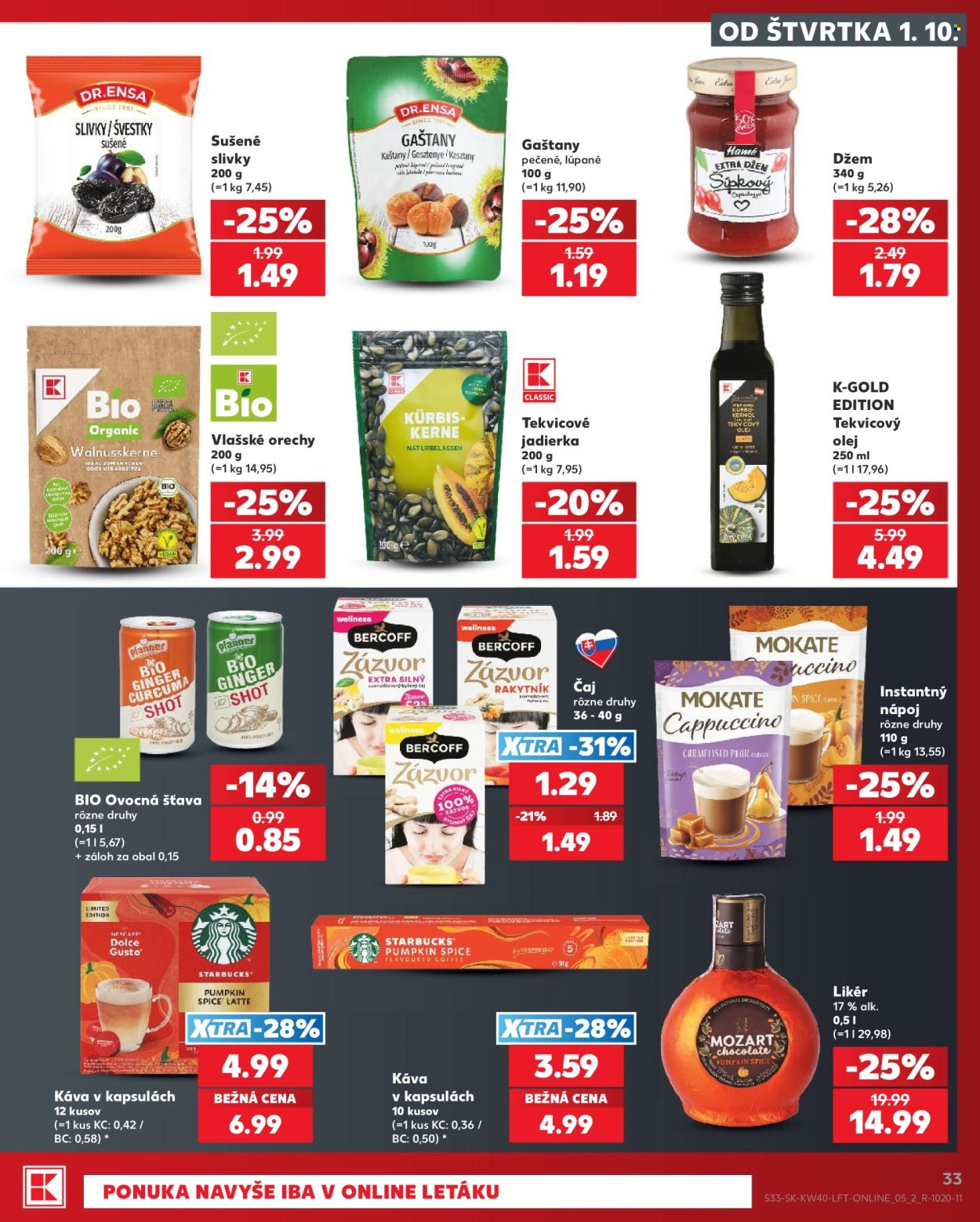 Leták Kaufland - 1.10.2026 - 7.10.2026. Strana 33