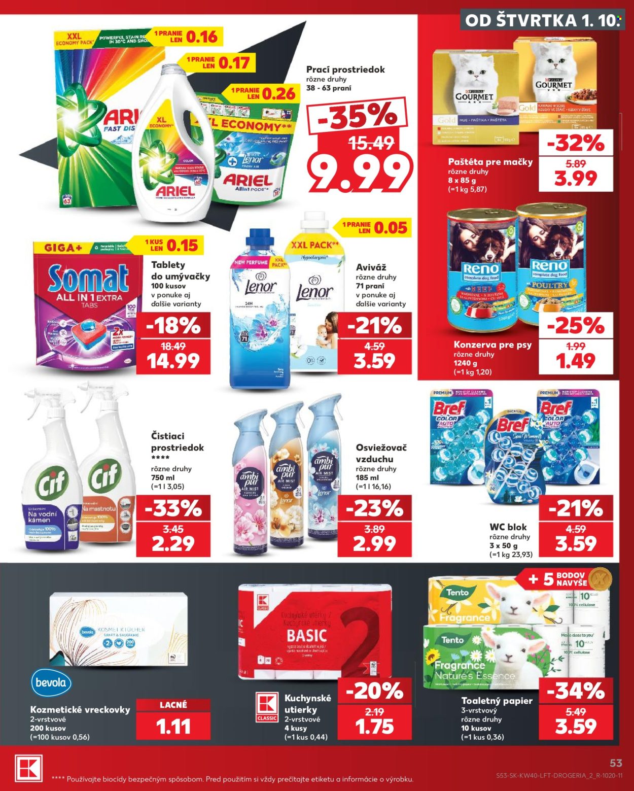 Leták Kaufland - 1.10.2026 - 7.10.2026. Strana 53