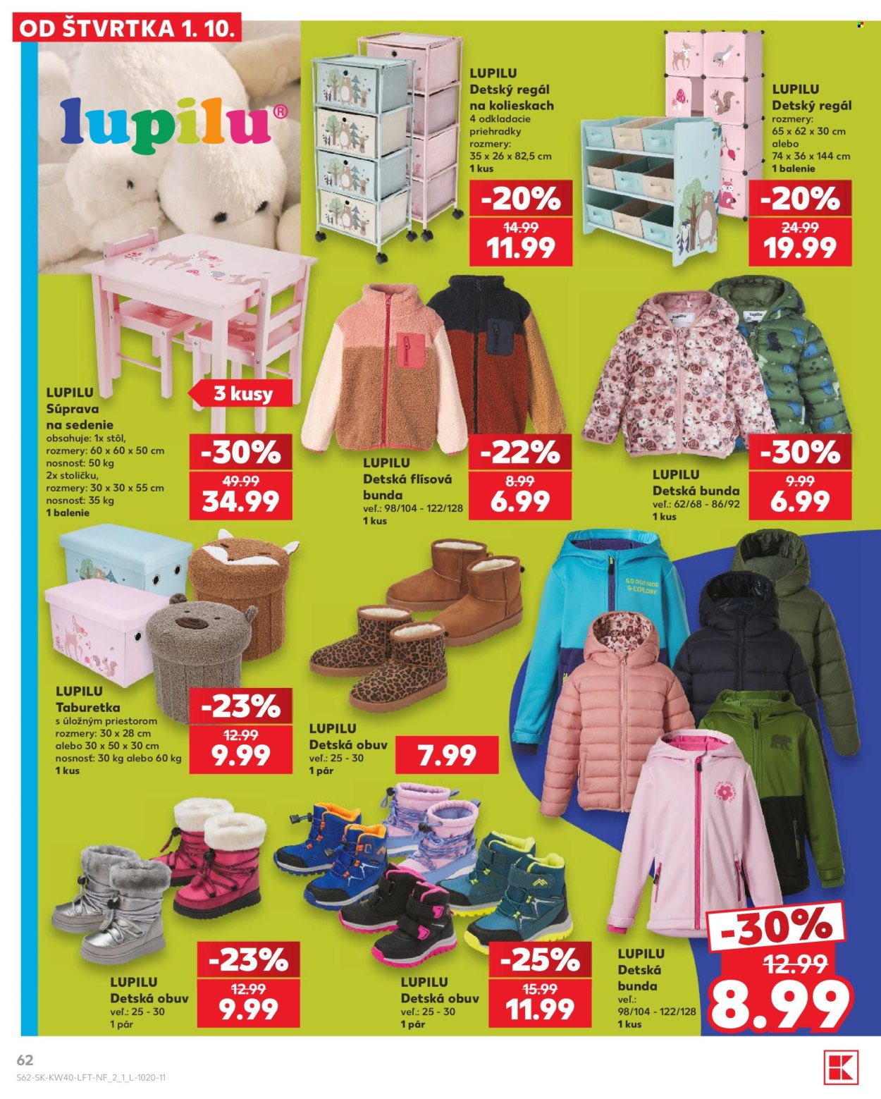Leták Kaufland - 1.10.2026 - 7.10.2026. Strana 62