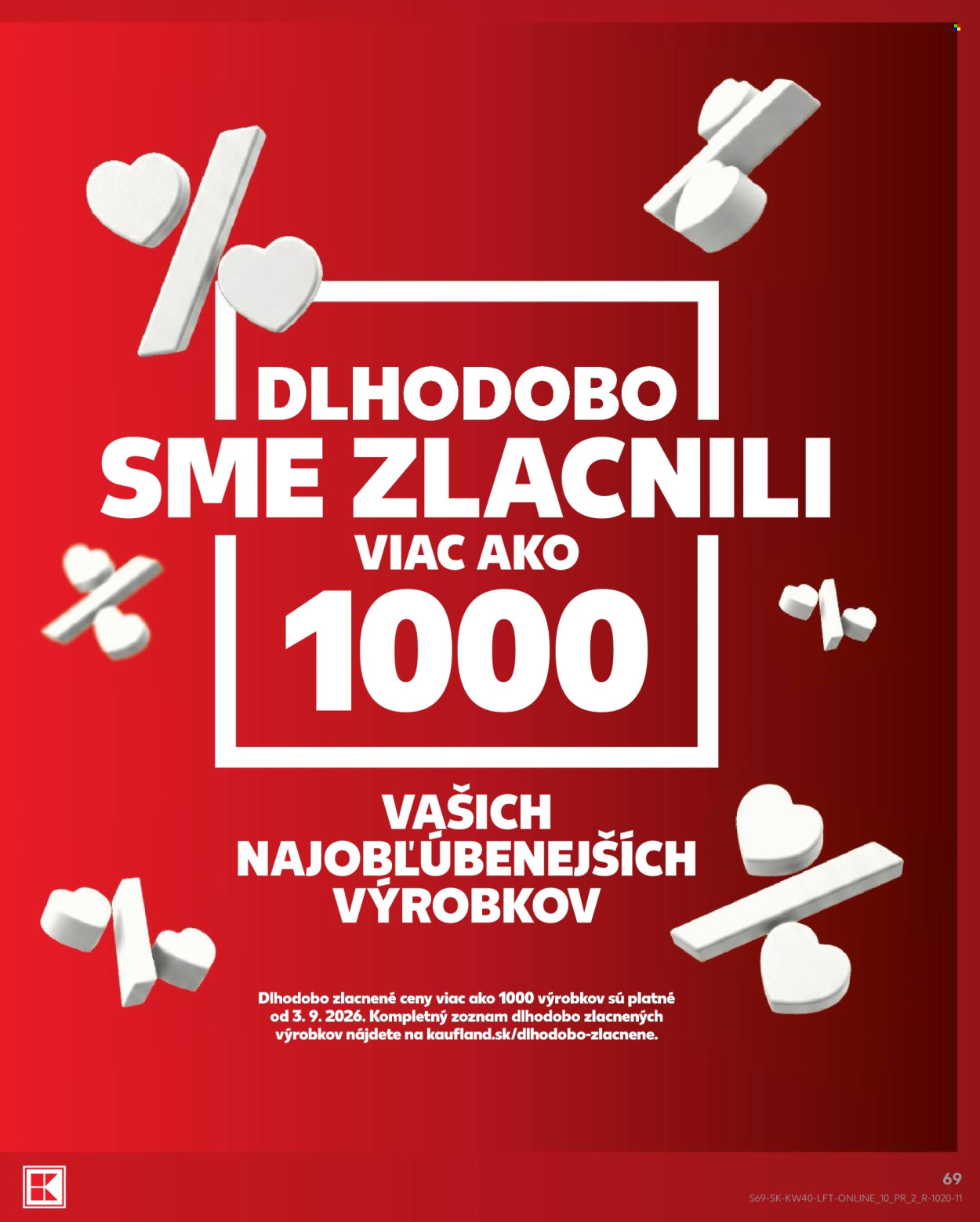 Leták Kaufland - 1.10.2026 - 7.10.2026. Strana 69