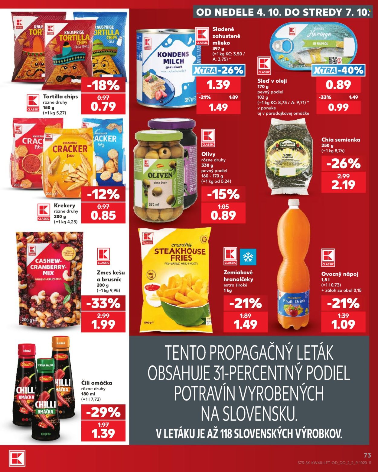Leták Kaufland - 1.10.2026 - 7.10.2026. Strana 73