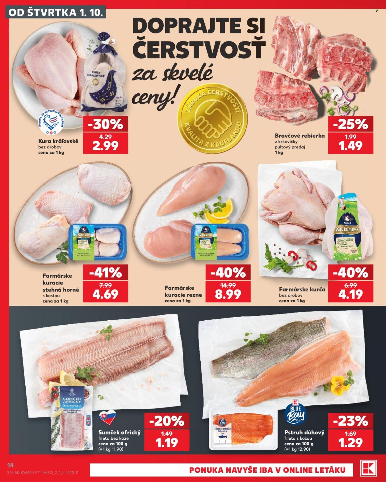 Leták Kaufland - 1.10.2026 - 7.10.2026. Strana 14