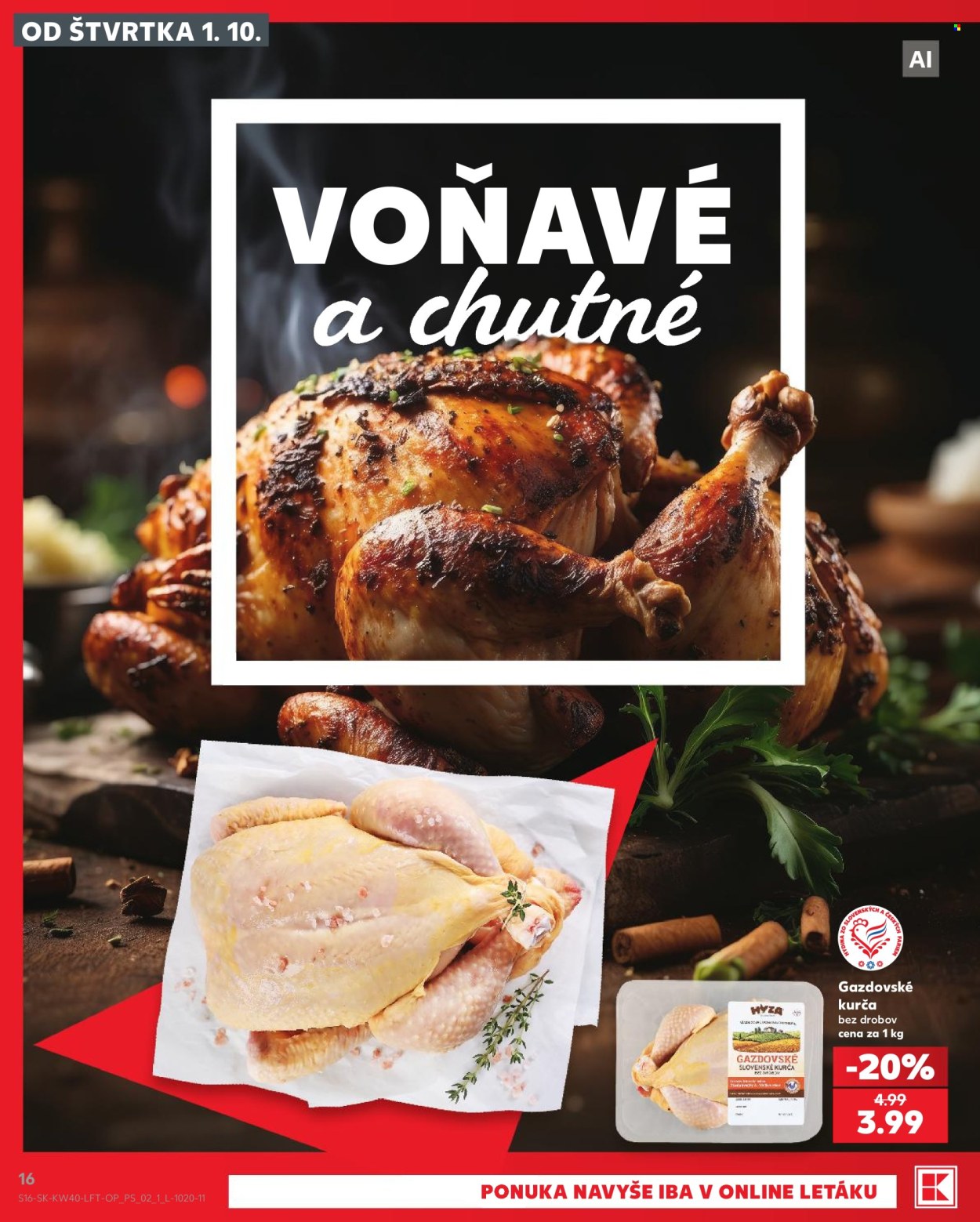 Leták Kaufland - 1.10.2026 - 7.10.2026. Strana 16