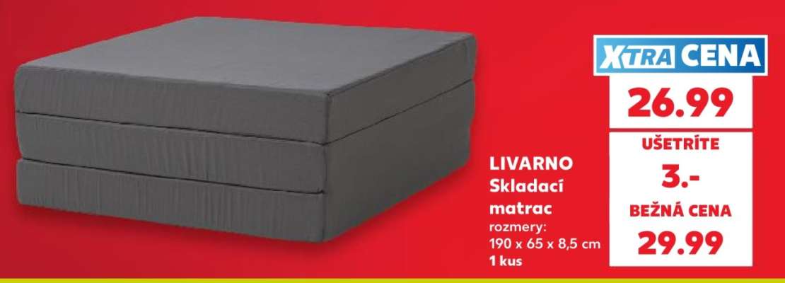 LIVARNO Skladací matrac
