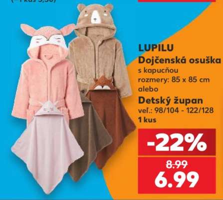 LUPILU Dojčenská osuška
