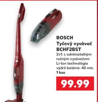 BOSCH Tyčový vysávač BCHF2BST