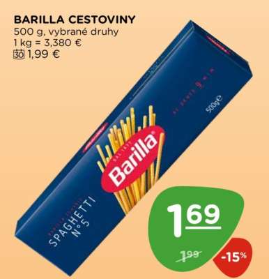 Barilla cestoviny