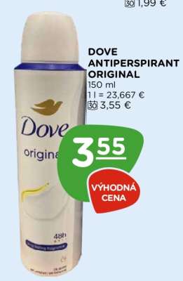 Dove Antiperspirant Originál