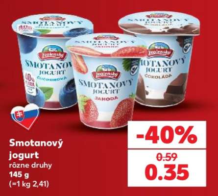 Smotanový jogurt