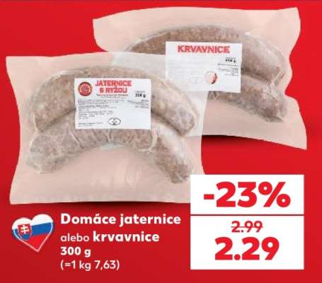 Domáce jaternice alebo krvavnice