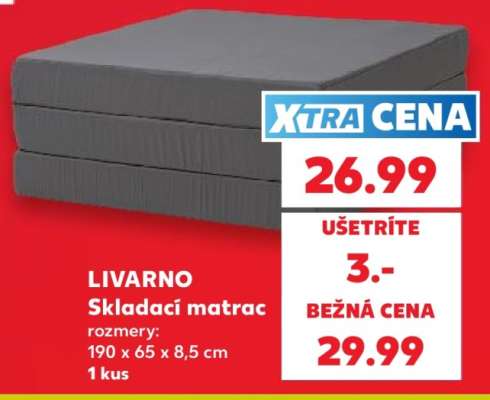 LIVARNO Skladací matrac