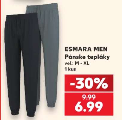 ESMARA MEN Pánske tepláky