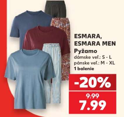 Esmara, Esmara men Pyžamo