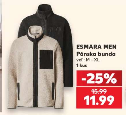 ESMARA MEN Pánska bunda