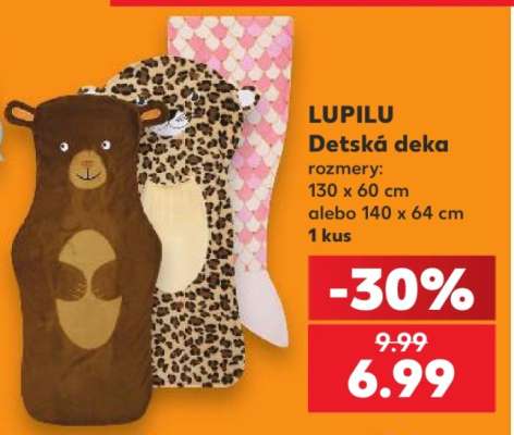 LUPILU Detská deka
