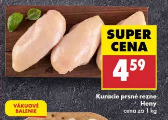 Kuracie prsné rezne Heny