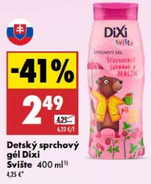Detský sprchový gél Dixi Svište 400 ml