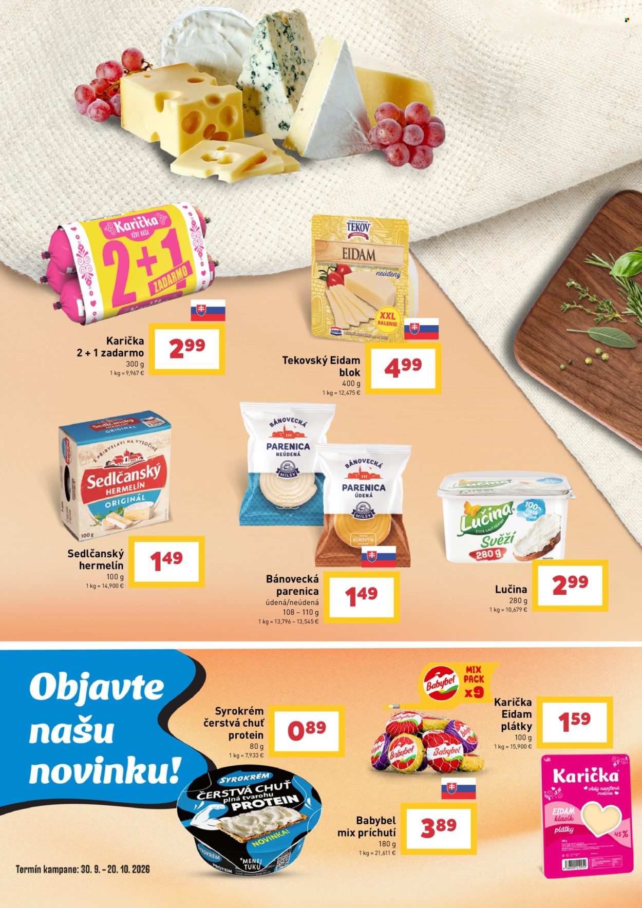 Leták Billa - 30.9.2026 - 20.10.2026. Strana 5