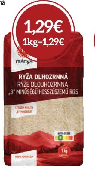 Ryža dlhozrnná