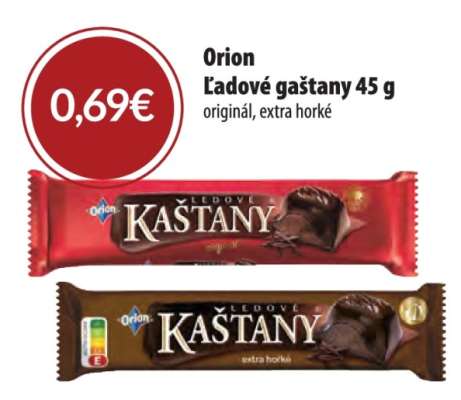 Orion Ľadové gaštany 45 g