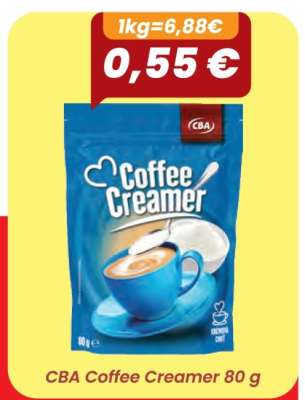 CBA Coffee creamer 80 g
