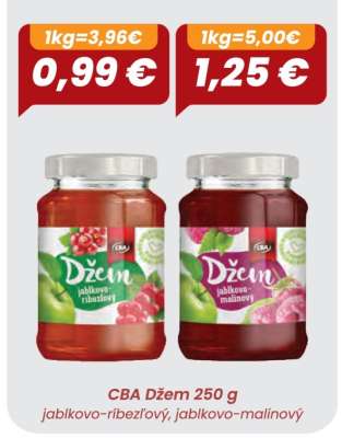 CBA džem 250 g