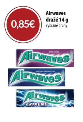 Airwaves dražé 14 g