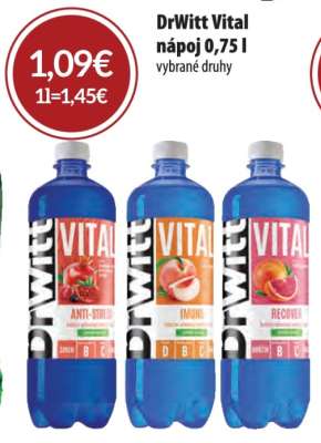 DrWitt Vital nápoj 0,75 l