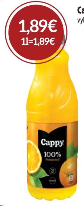 Cappy 100% Pomaranč