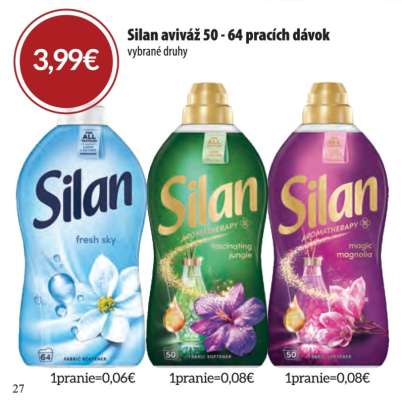 Silan aviváž 50 - 64 pracích dávok