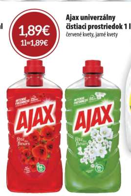 Ajax univerzálny čistiaci prostriedok 1 l