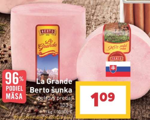 La grande berto šunka