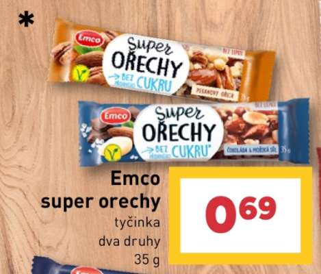Emco super orechy