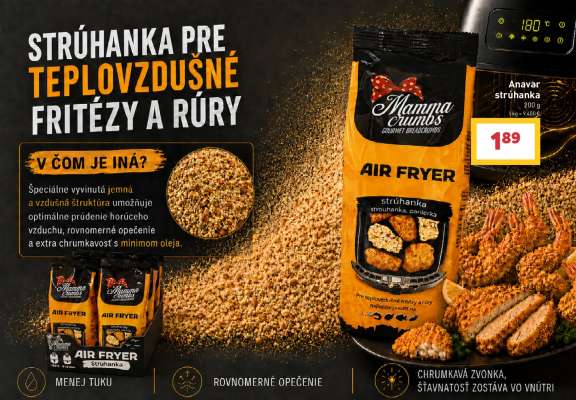 Anavar strúhanka 200 g