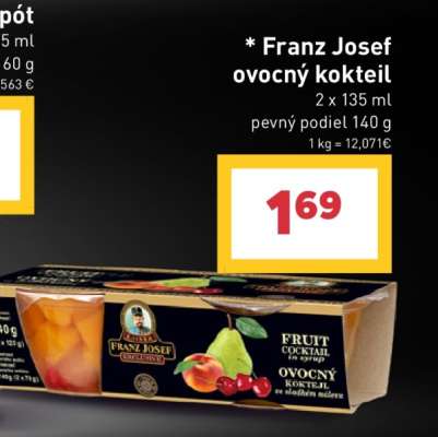 Franz Josef ovocný kokteil