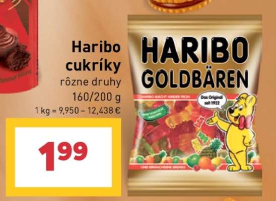 HARIBO CUKRÍKY