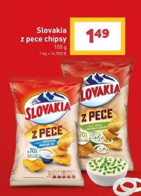 Slovakia z pece chipsy